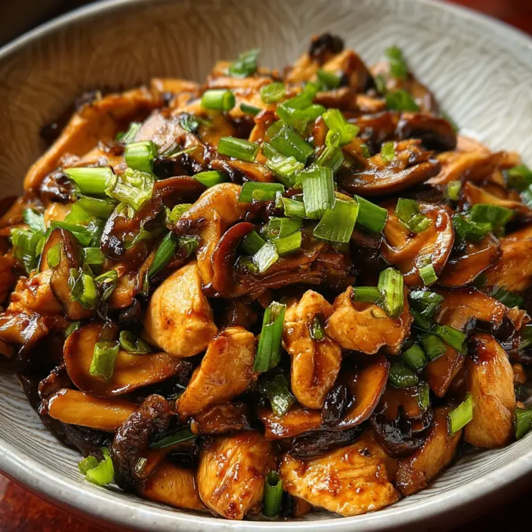 Chicken and Mushroom Stir-Fry Recipe