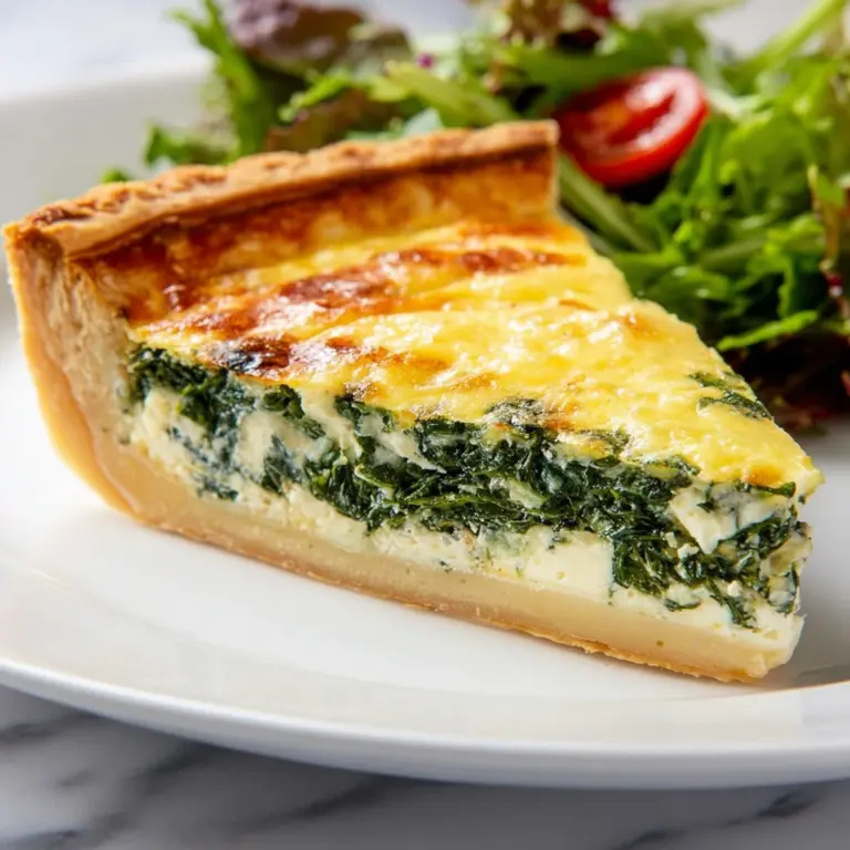 Spinach Quiche Recipe