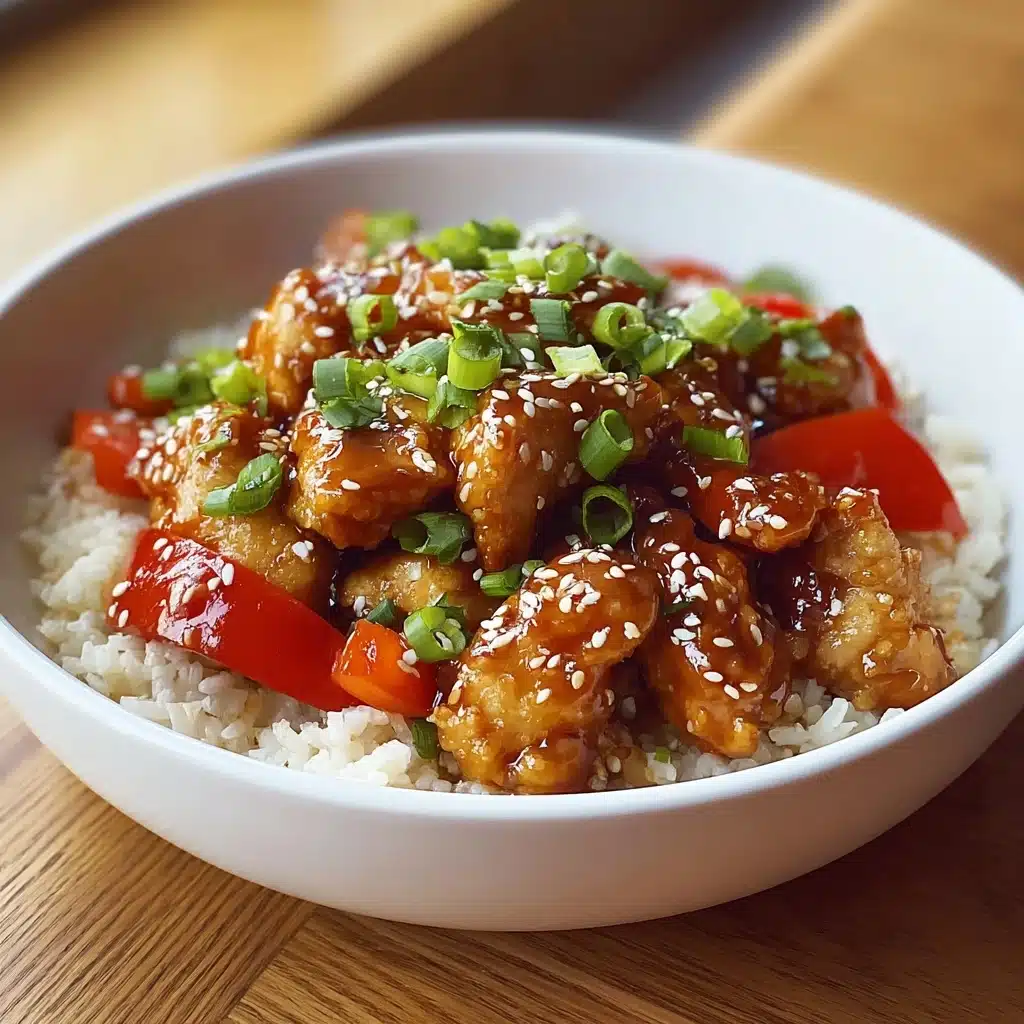 Honey Sesame Chicken Recipe