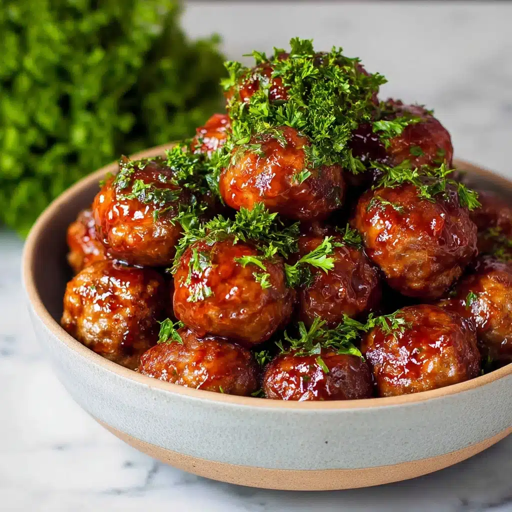 Honey Garlic Turkey Meatballs Recipe - Recipe Image