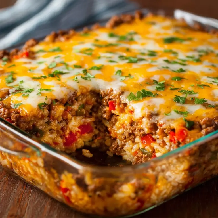 Cheesy Taco Rice Recipe