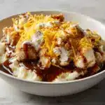 High Protein BBQ Ranch Chicken Bowl Recipe