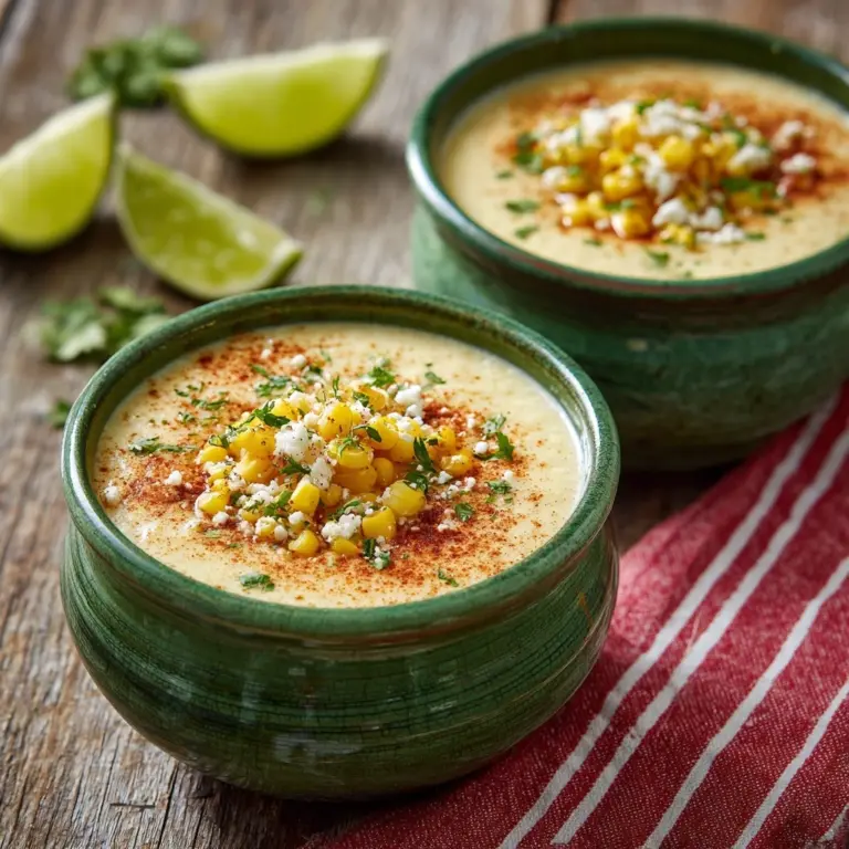 "Mexican Street Corn" Soup Recipe