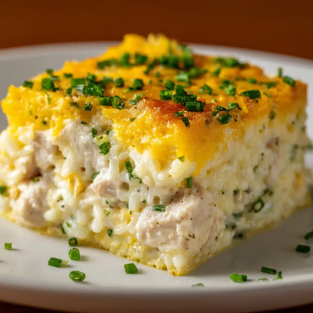 Mamaw's Chicken and Rice Casserole Recipe - Recipe Image