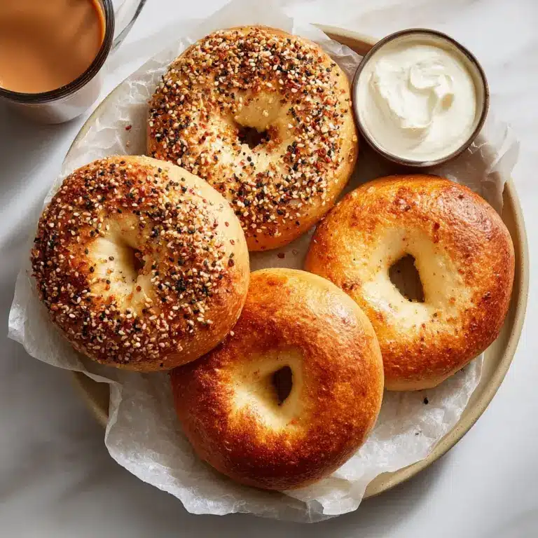 Air Fryer Protein Bagels Recipe
