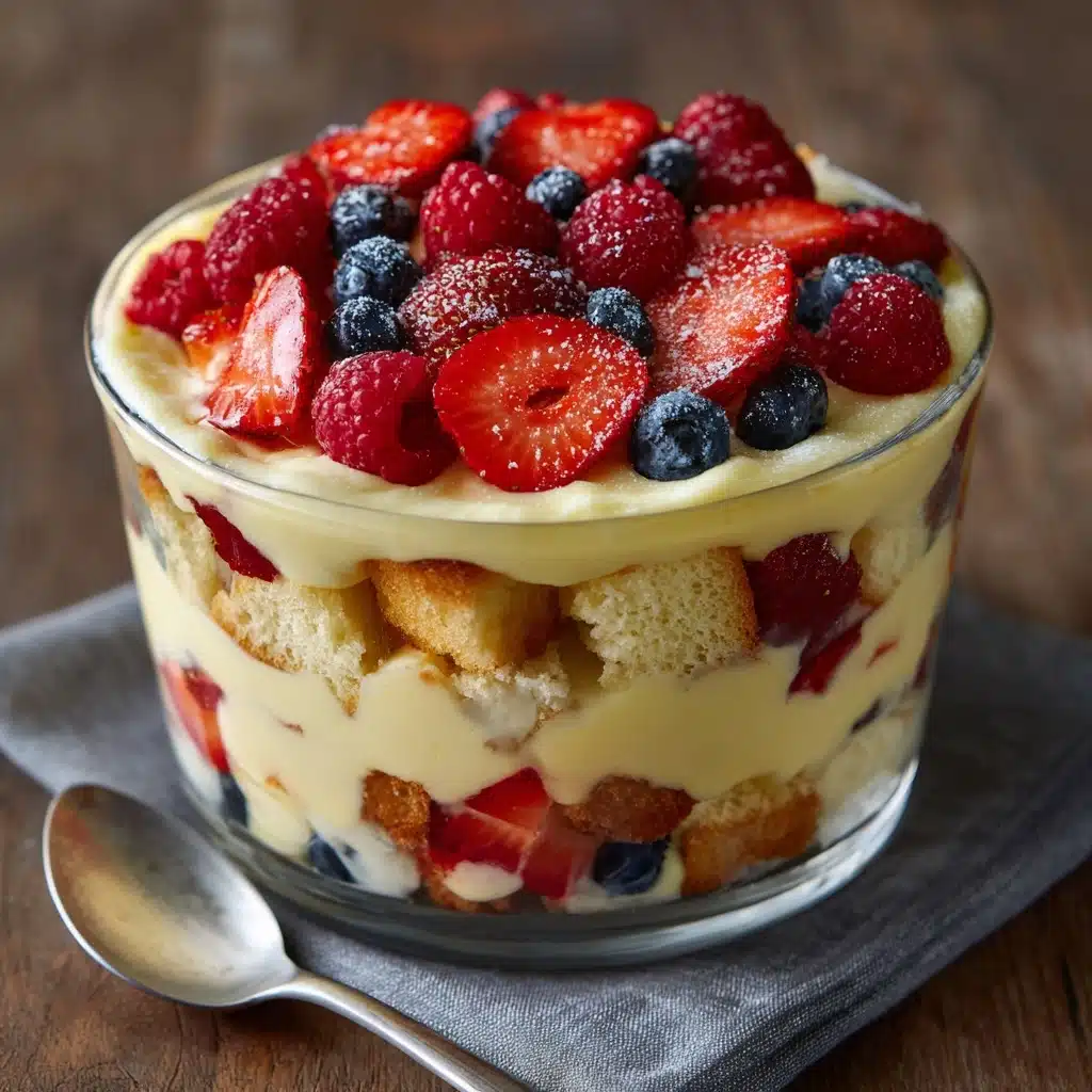 Angel Food Berry Trifle Recipe - Recipe Image