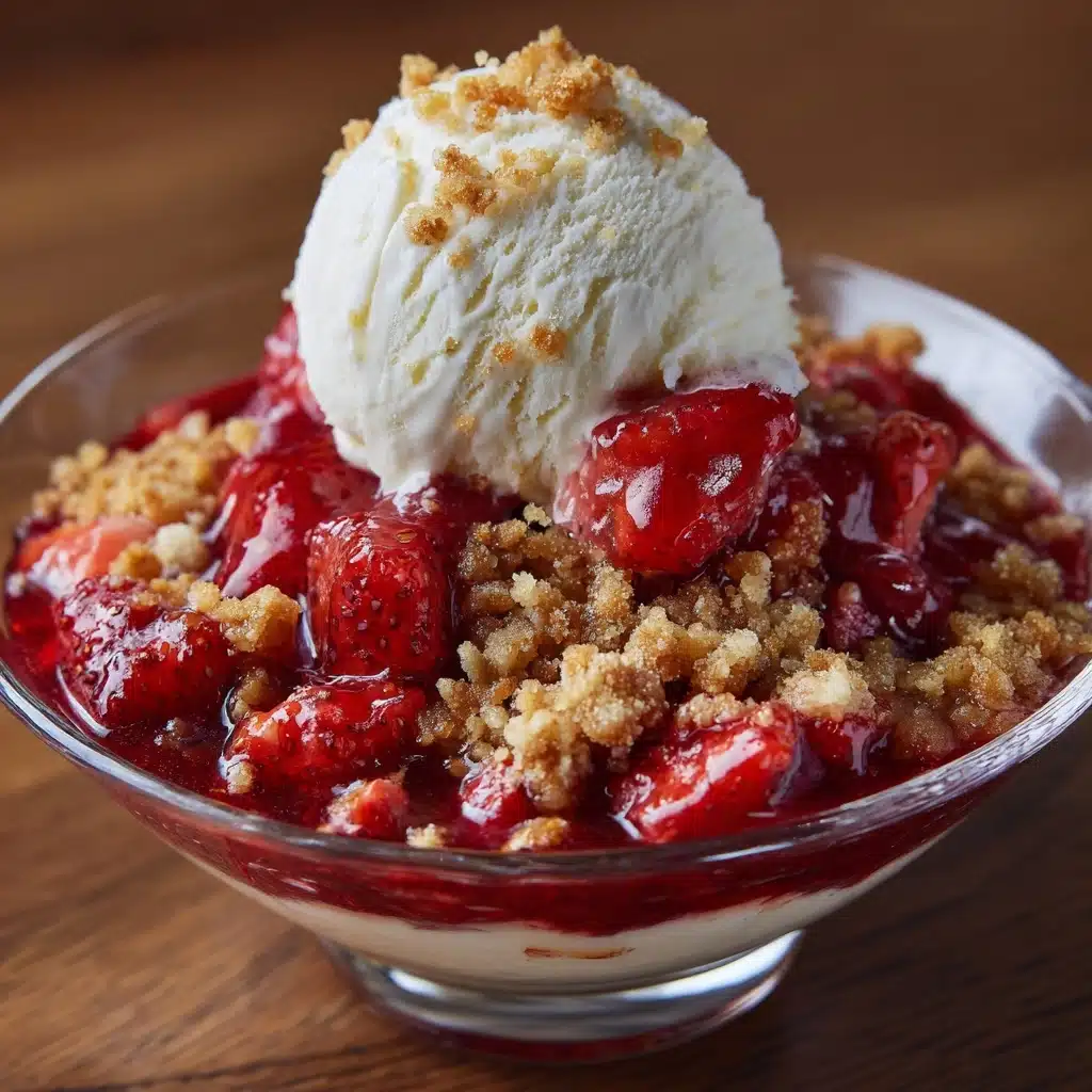 Strawberry Crisp Recipe - Recipe Image