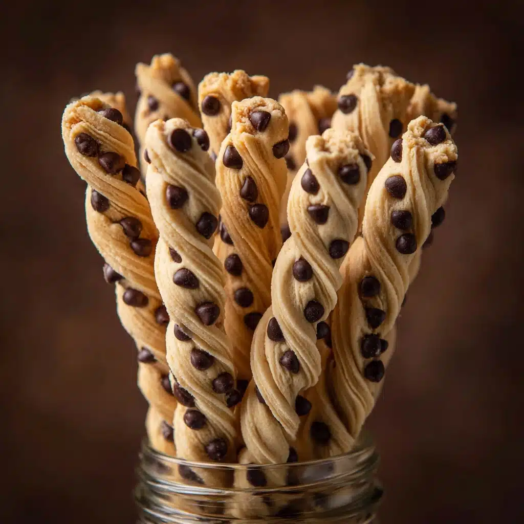 Chocolate Chip Cookie Dough Twists Recipe - Recipe Image