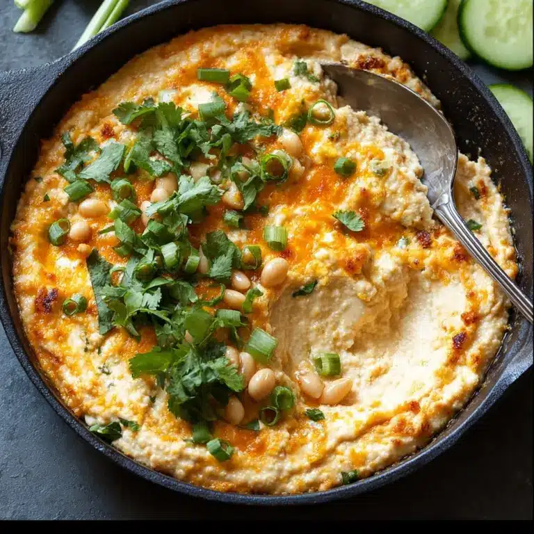Vegetarian White Bean Buffalo Dip Recipe