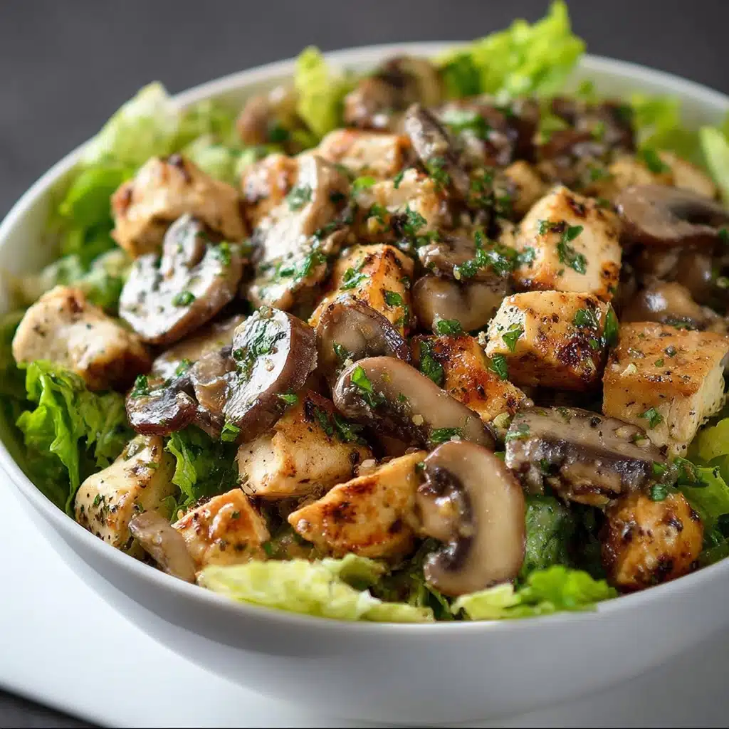 Chicken and Mushroom Wedding Salad Recipe - Recipe Image