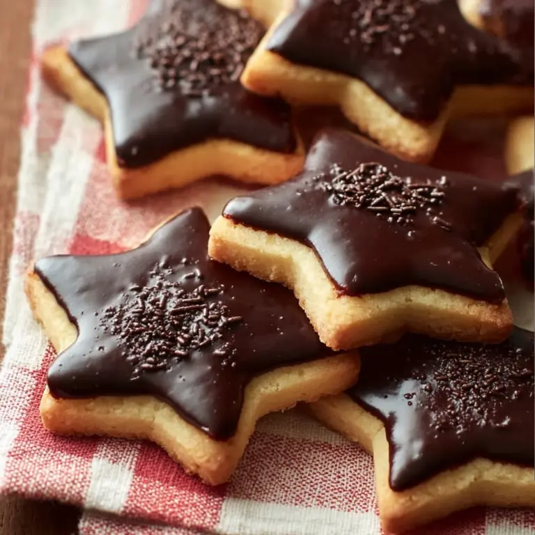 Chocolate Shortbread Cookies Recipe