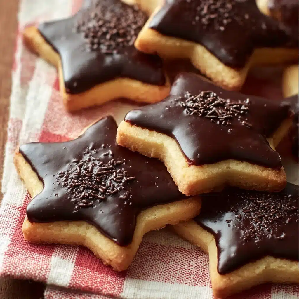 Chocolate Shortbread Cookies Recipe - Recipe Image