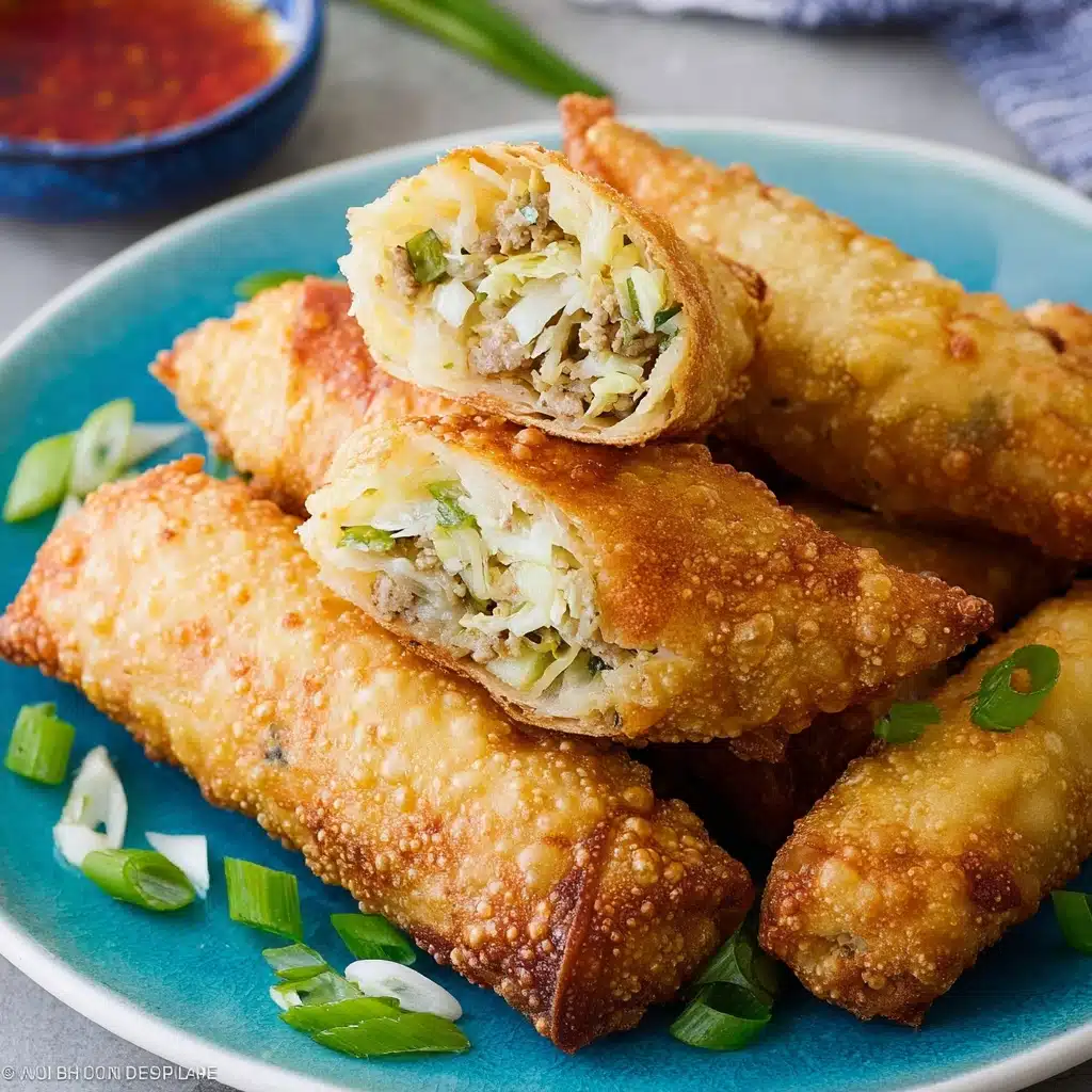 Crispy Chicken Egg Rolls Recipe - Recipe Image