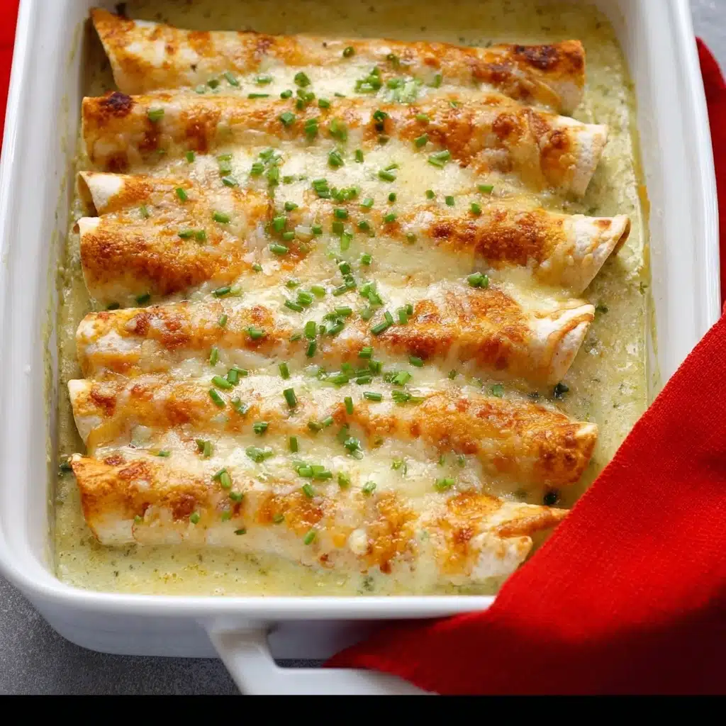 Healthy White Chicken Enchiladas Recipe - Recipe Image