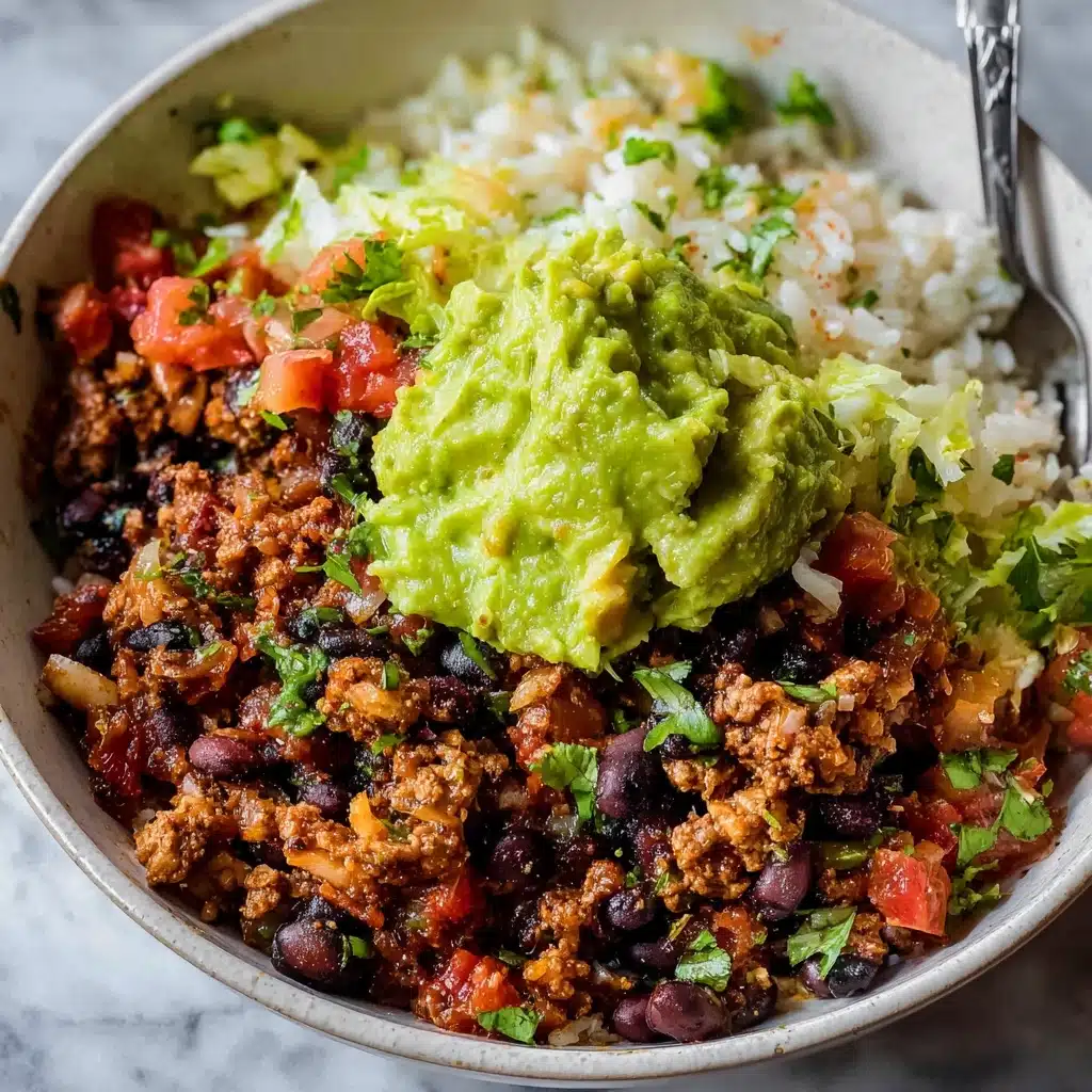 Taco Rice Bowl Recipe - Recipe Image