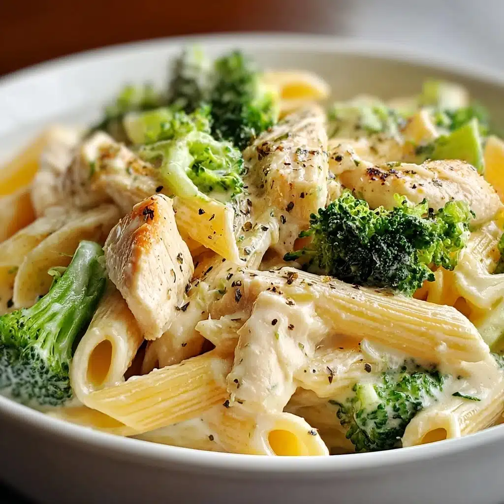 Creamy Broccoli and Chicken Penne Recipe