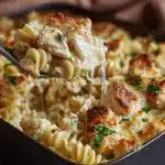 Garlic Parmesan Chicken Pasta Bake Recipe