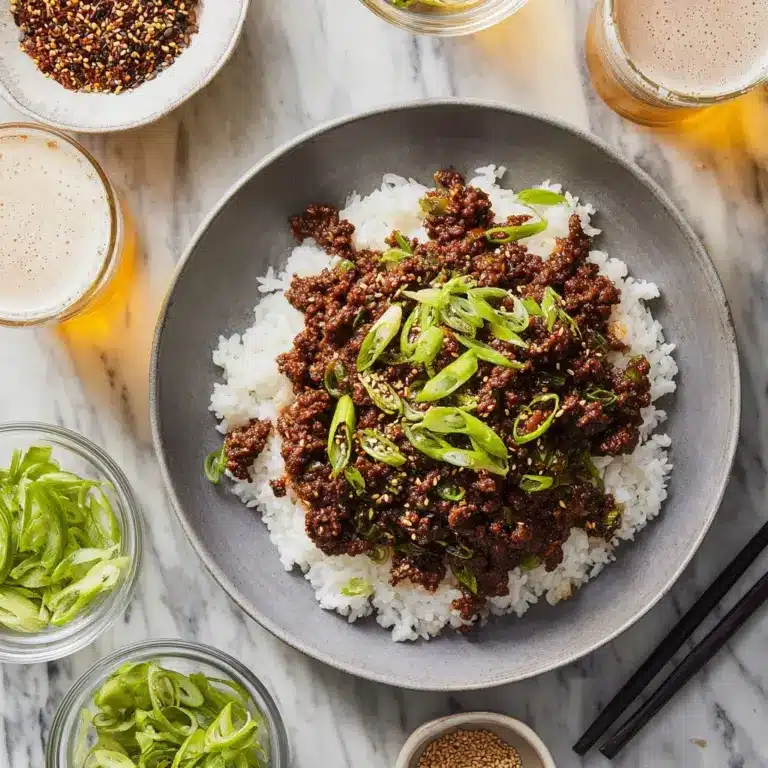 Korean Beef Bowl Recipe