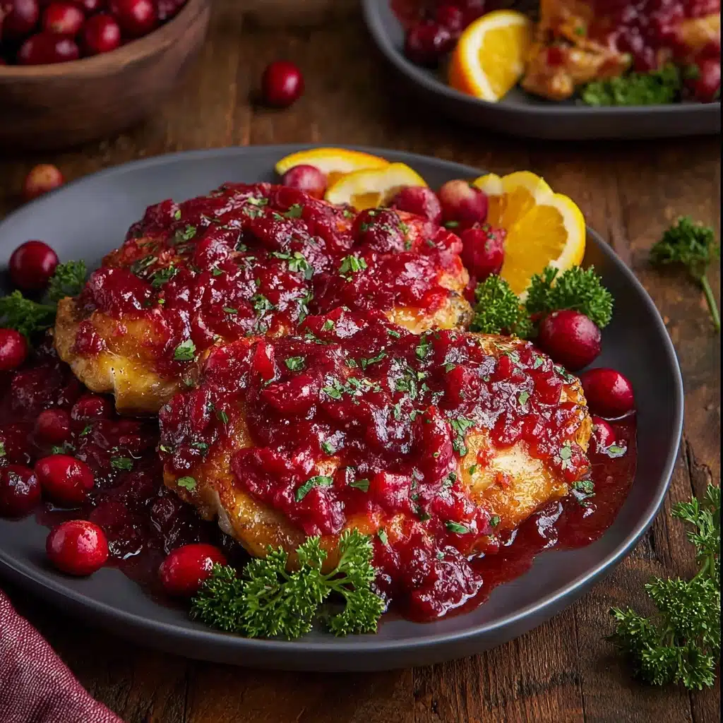 Cranberry Orange Chicken Recipe - Recipe Image