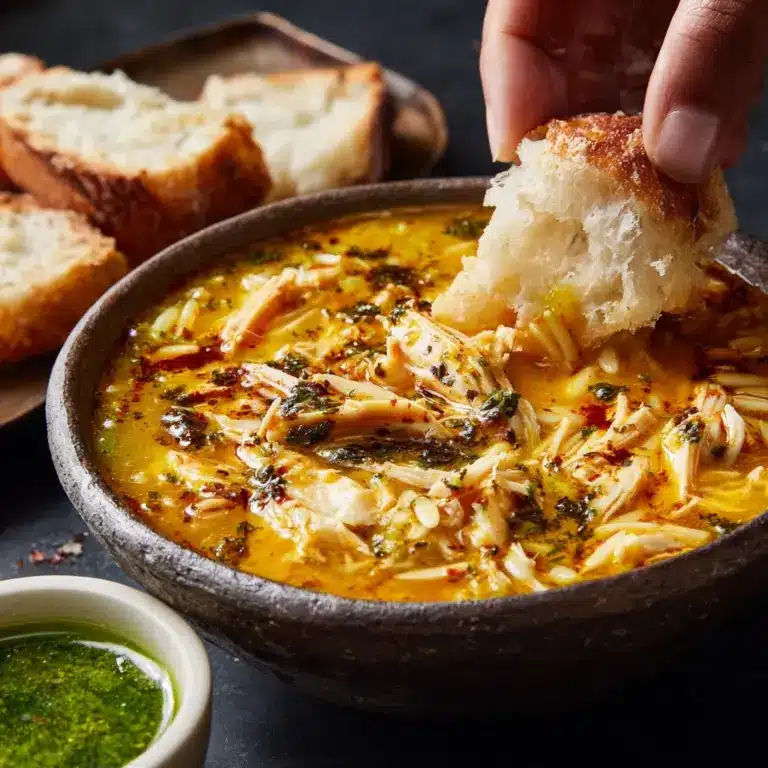 Chicken Orzo Tomato Soup Recipe
