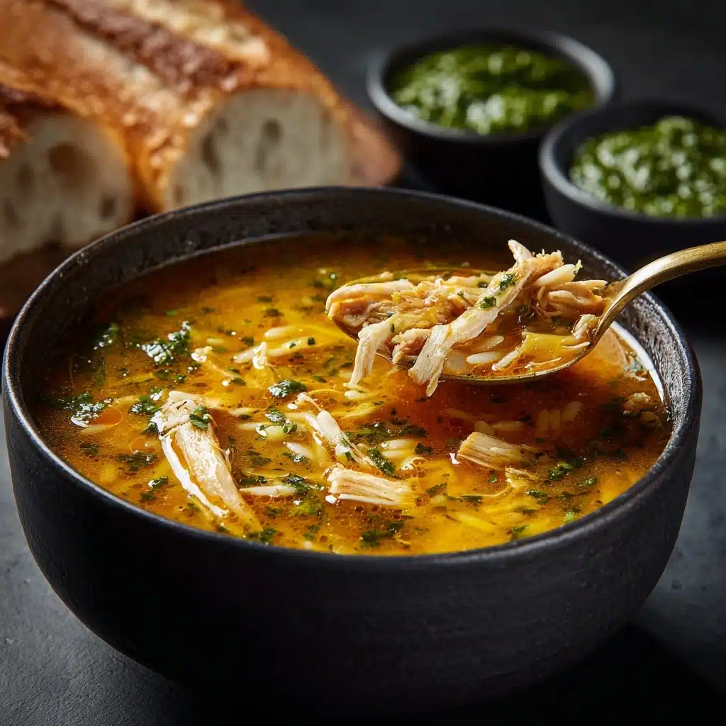 Chicken Orzo Tomato Soup Recipe - Recipe Image
