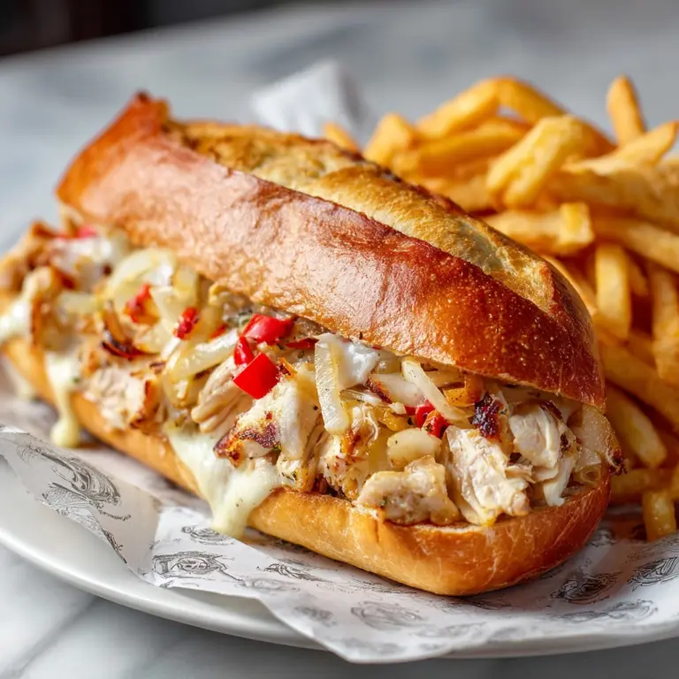 Chicken Cheesesteaks Recipe