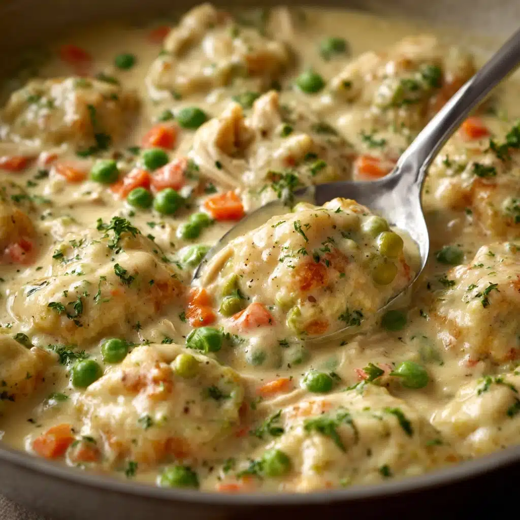 Crock Pot Chicken and Dumplings Recipe - Recipe Image