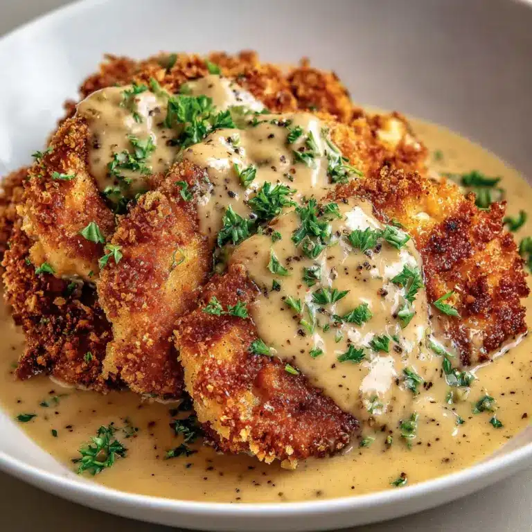 h a Rich Garlic Sauce - Easy Dinner Idea Recipe