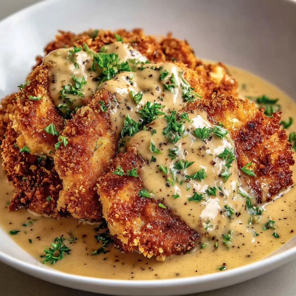 h a Rich Garlic Sauce - Easy Dinner Idea Recipe