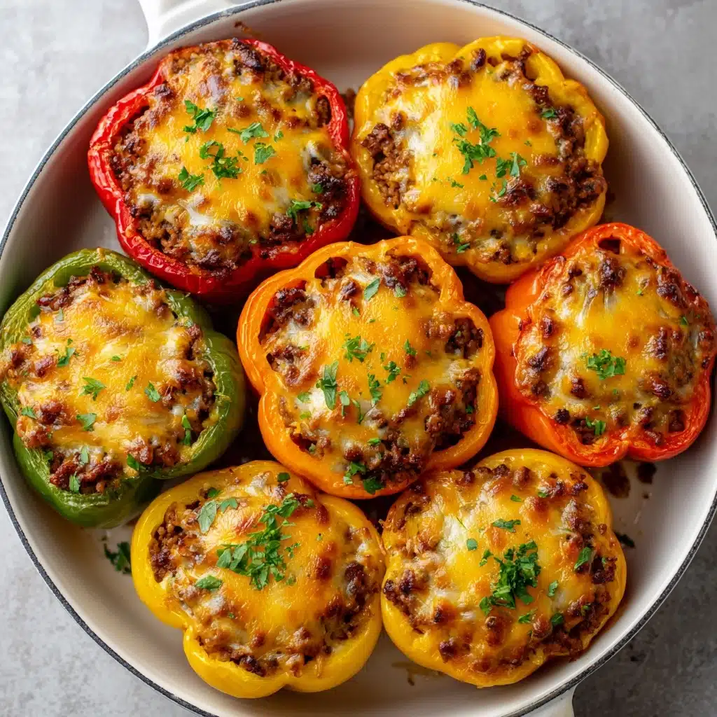 Easy Stuffed Bell Peppers Recipe - Recipe Image