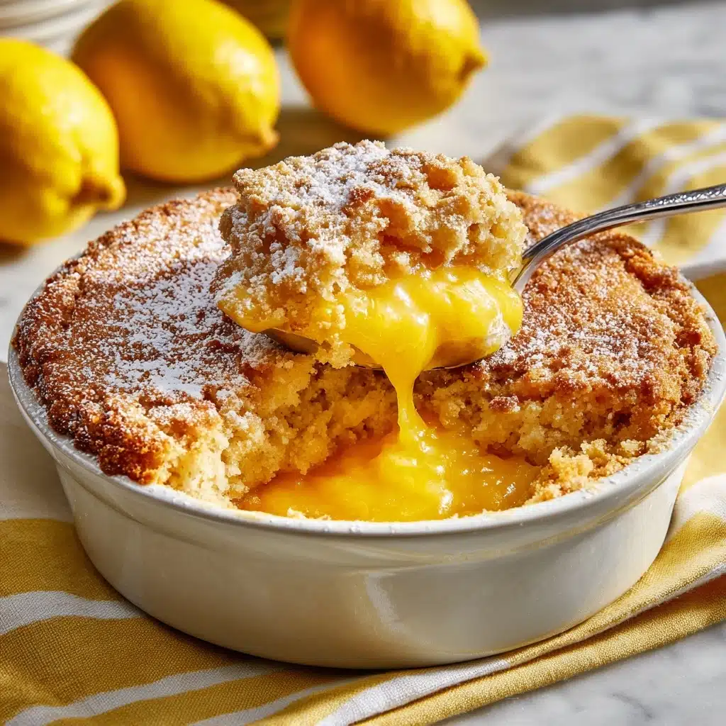 Magic Lemon Cobbler Recipe - Recipe Image