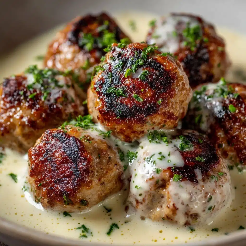 Grilled Chicken Bites with Creamy Garlic Sauce Recipe - Recipe Image