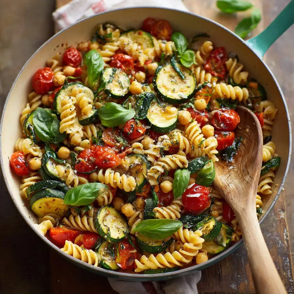 Pasta with Zucchini and Tomatoes Recipe