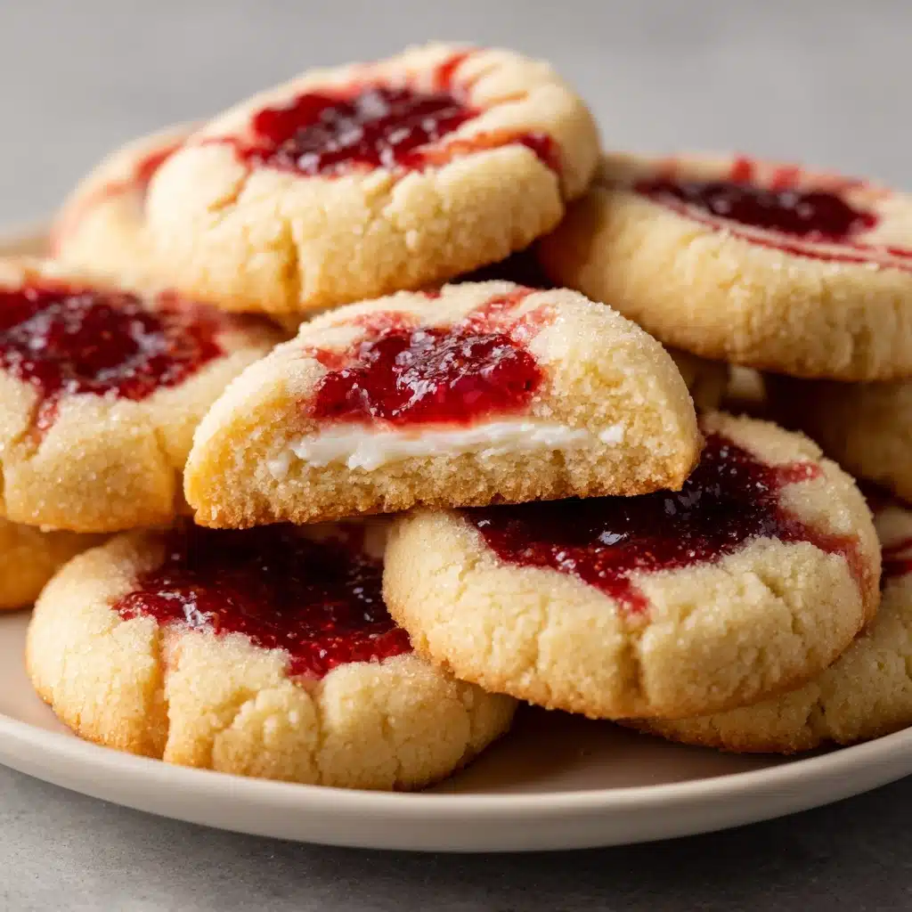 Strawberry Cheesecake Stuffed Cookies Recipe - Recipe Image