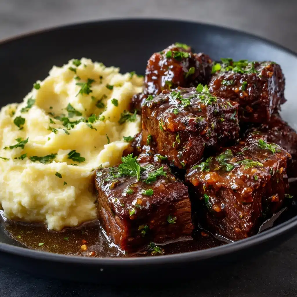 Cajun Garlic Butter Steak Bites Recipe - Recipe Image