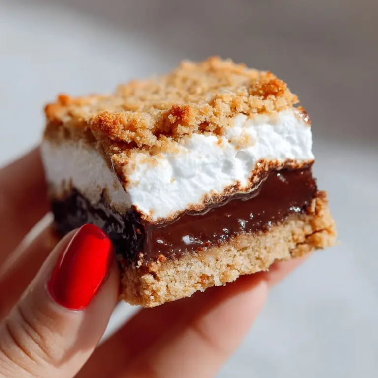 S'mores cookie bars Recipe