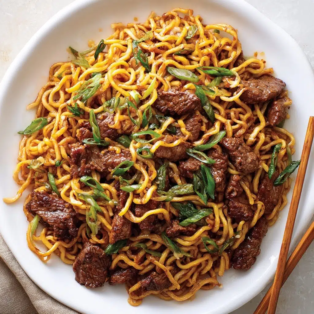 Hoisin Beef Noodles Recipe - Recipe Image