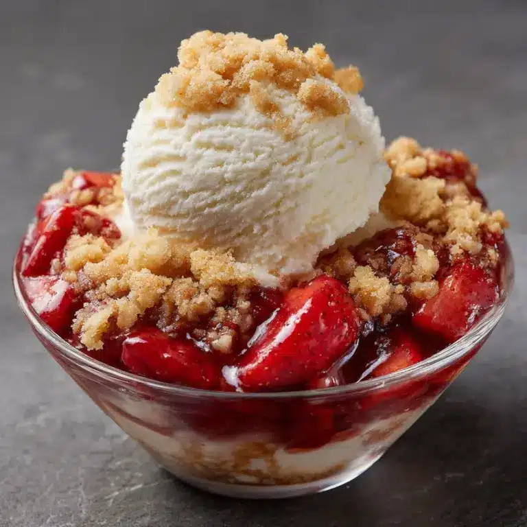 Strawberry Crisp Recipe