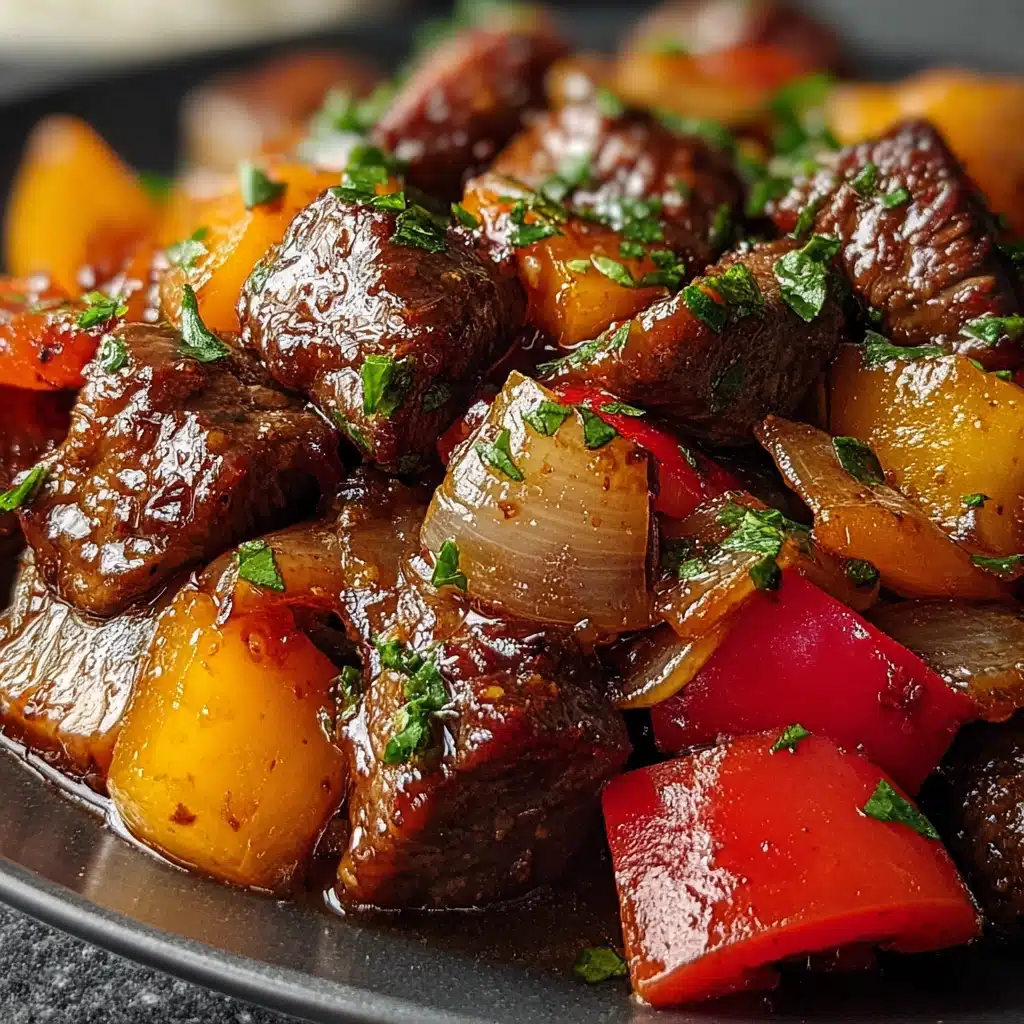 The Best Caribbean Pepper Steak Recipe