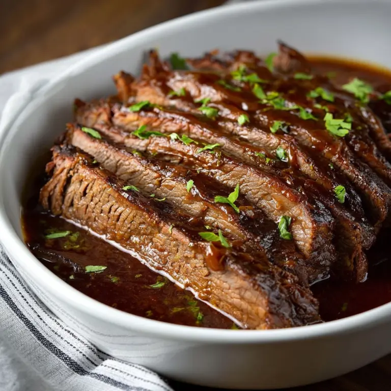 Slow Cooker Beef Brisket Recipe