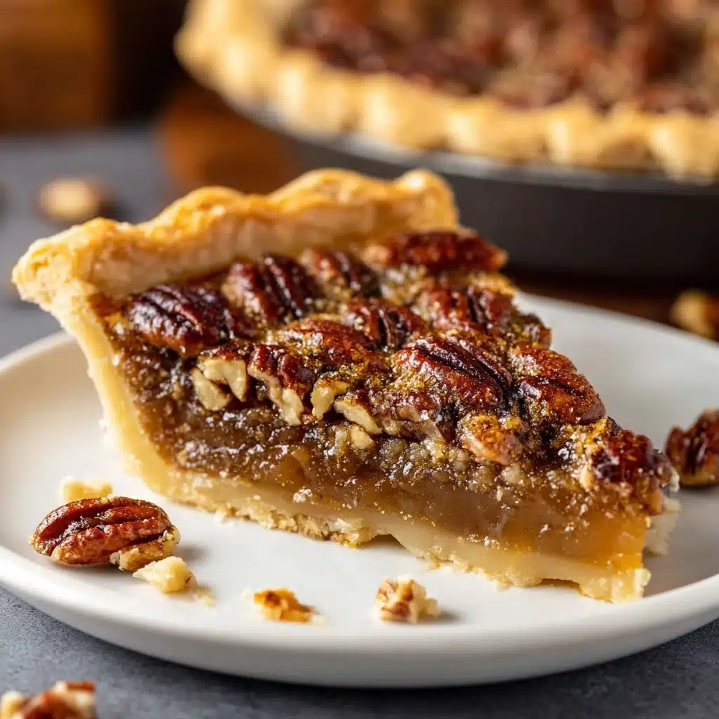 Pecan Pie with No Corn Syrup Recipe