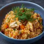 Ukrainian Chicken Plov (Rice Pilaf) Recipe