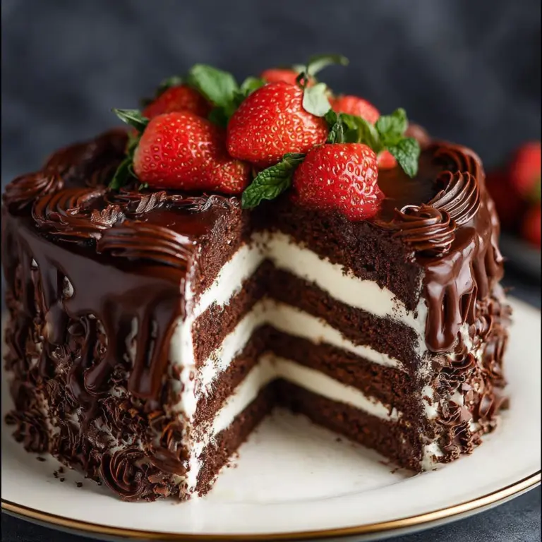 Chocolate Spartak Cake Recipe