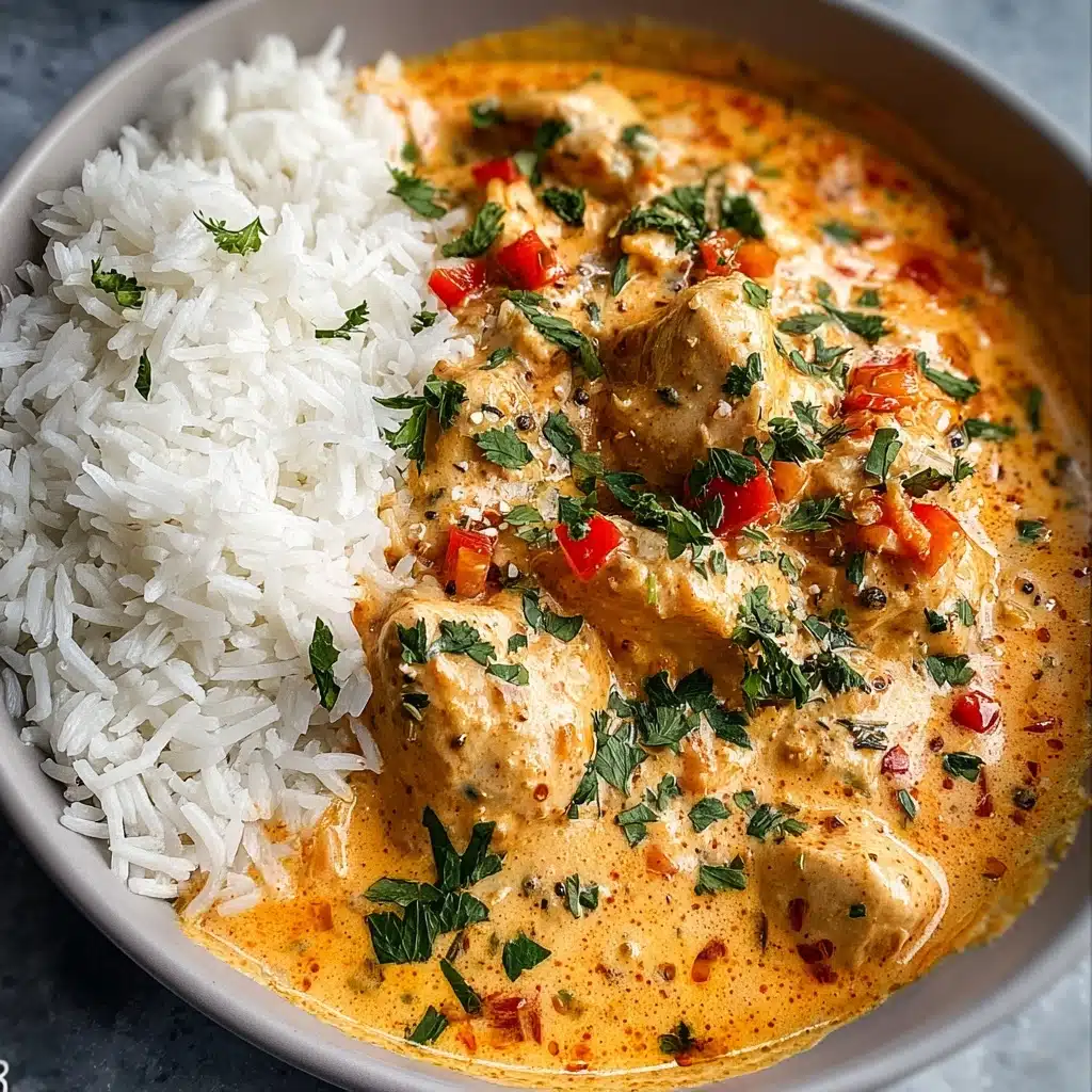 Creamy Smothered Chicken and Rice Recipe