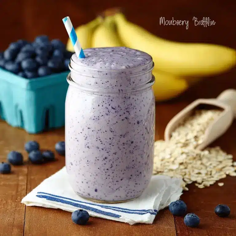 Blueberry Muffin Smoothie Recipe