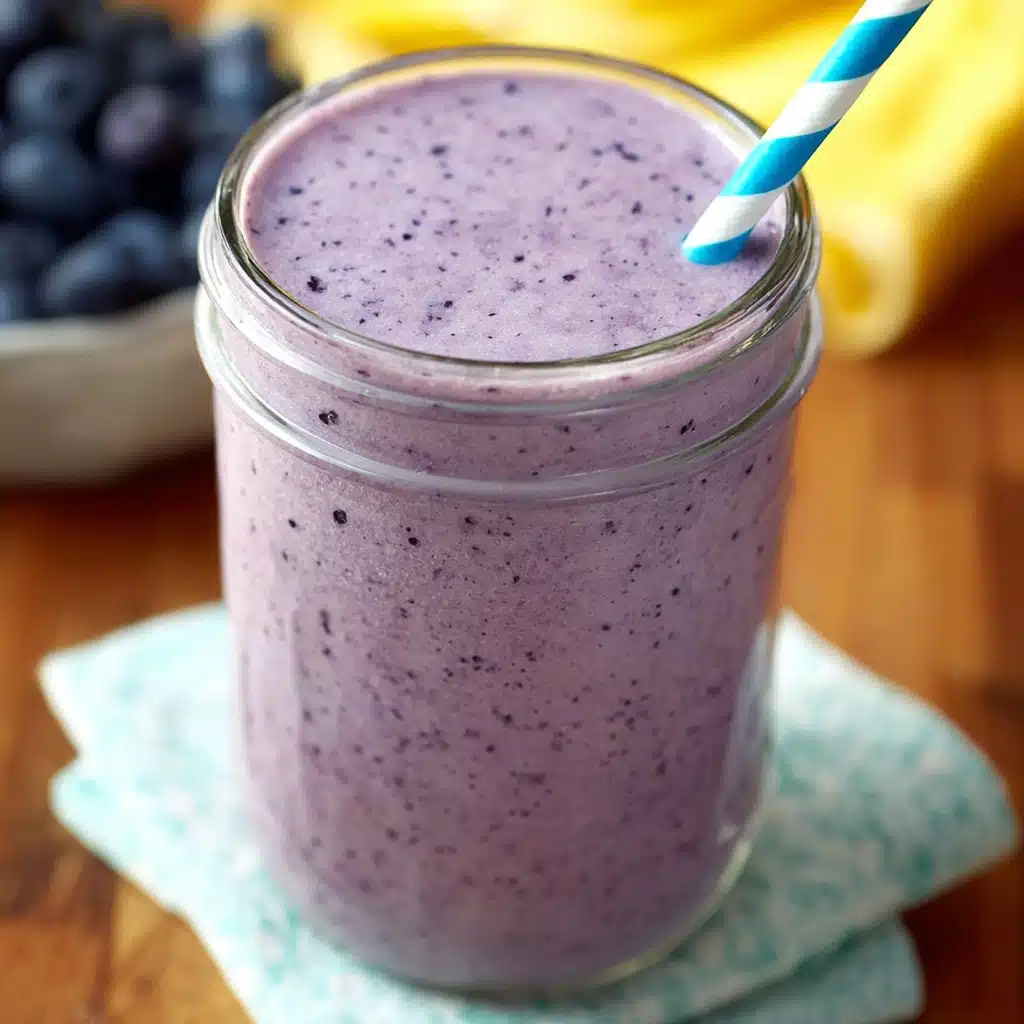 Blueberry Muffin Smoothie Recipe - Recipe Image