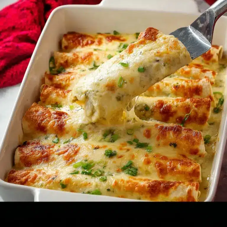 Healthy White Chicken Enchiladas Recipe