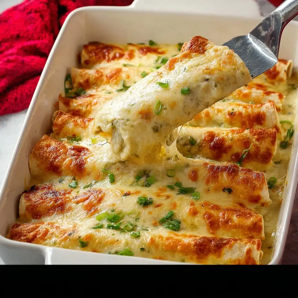 Healthy White Chicken Enchiladas Recipe
