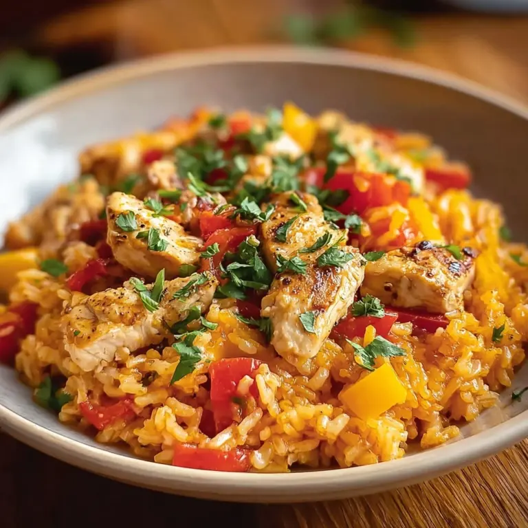 Easy Chicken Fajita Rice Casserole Recipe