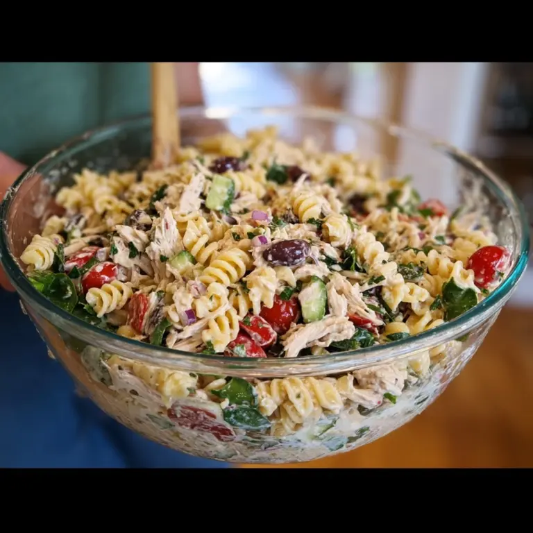 en Pasta Salad | Healthy Lunch Meal Prep Recipe